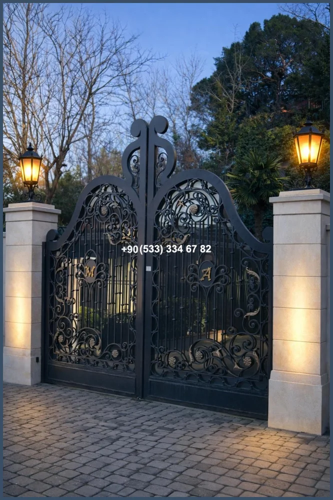 VİLLA KAPILARI-FERFORJE VİLLA KAPILAR-VİLLA GİRİŞ KAPILAR ima18786